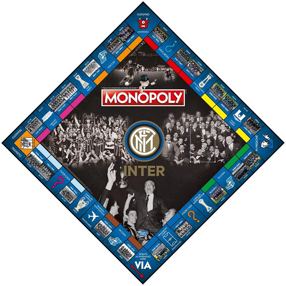 Monopoly Calcio-Inter 031493 edizione da collezione gioco di