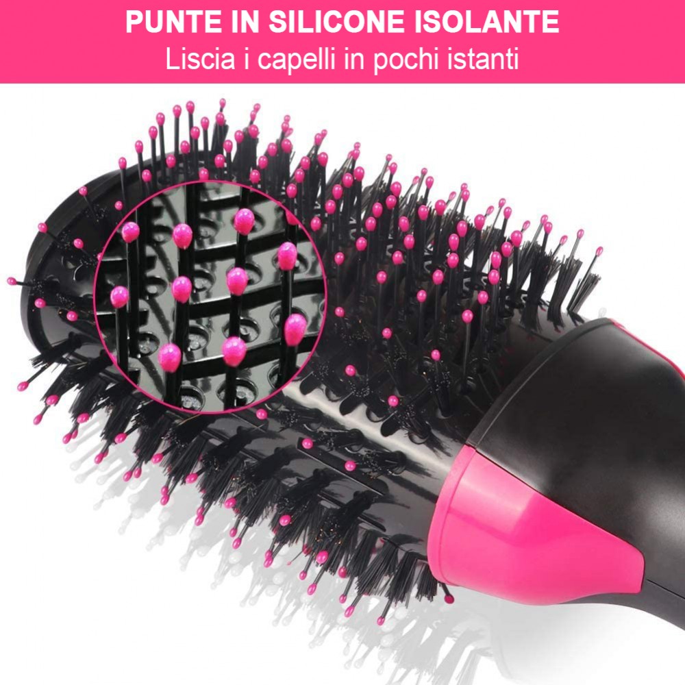 Spazzola asciugacapelli multifunzione 1000W...