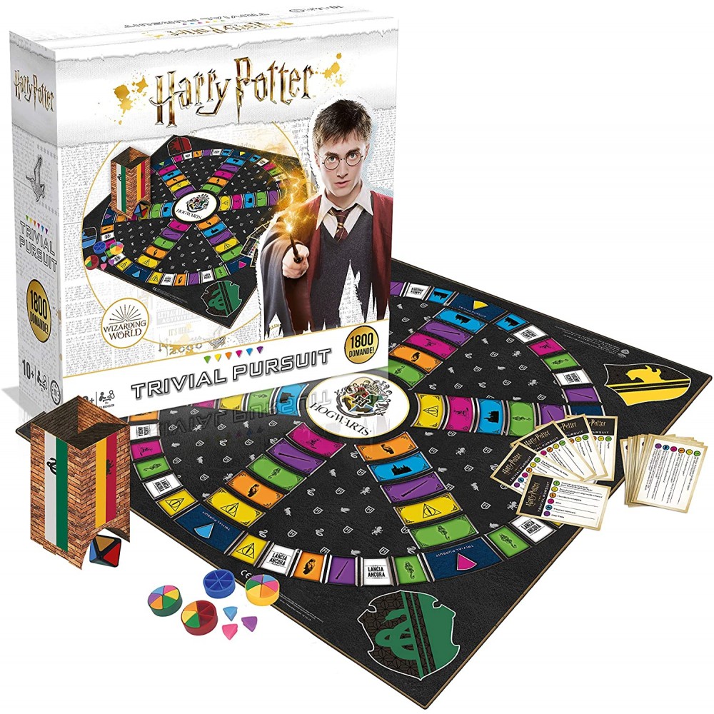 Trivial Pursuit Full Size Harry Potter 034197 Giochi da tavola a quiz ITALIANO