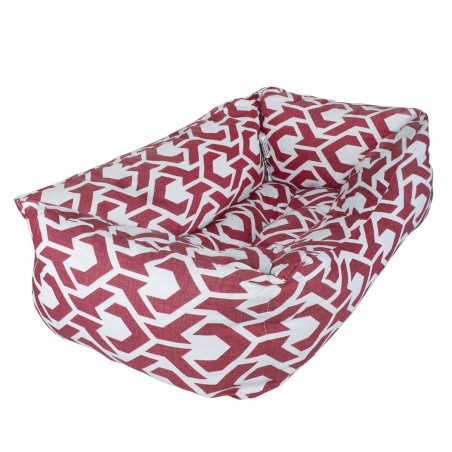 Cuccia morbido cuscino imbottito 551493 per animali taglia piccola 50x30xH18 cm