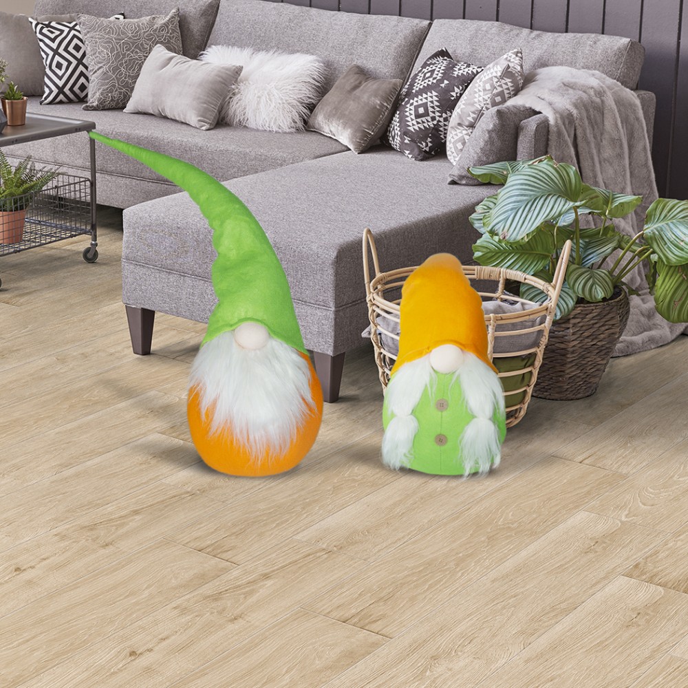 Gnomo Con Cappello 234043 verde e arancio 74 Cm...