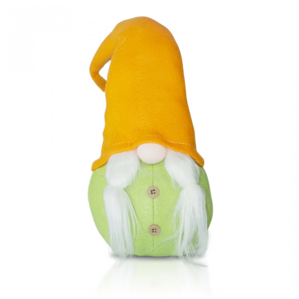 Gnomo Con Cappello 234044 verde e arancio Da 46...