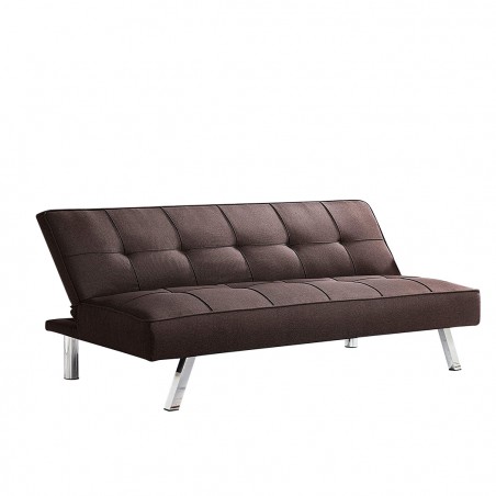Divano letto Gardenia Riga 3 Posti schienale reclinabile clic clac 185x33xH73 cm