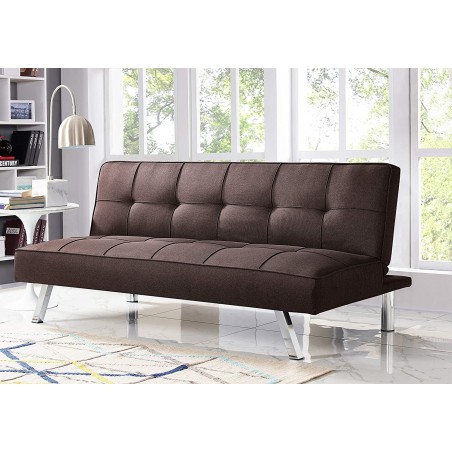 Divano letto Gardenia Riga 3 Posti schienale reclinabile clic clac 185x33xH73 cm