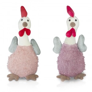 Decorazione peluche Gallina art. 234051 altezza 62 cm in...