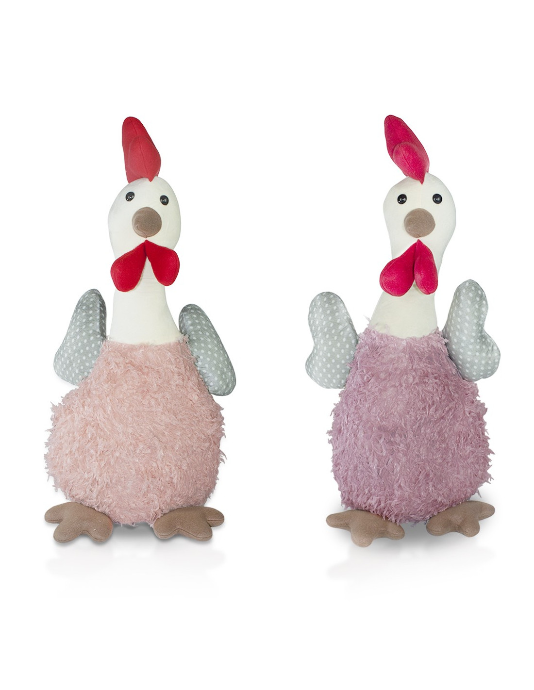 Decorazione per appartamento peluche Gallina art.234051 62 Cm in