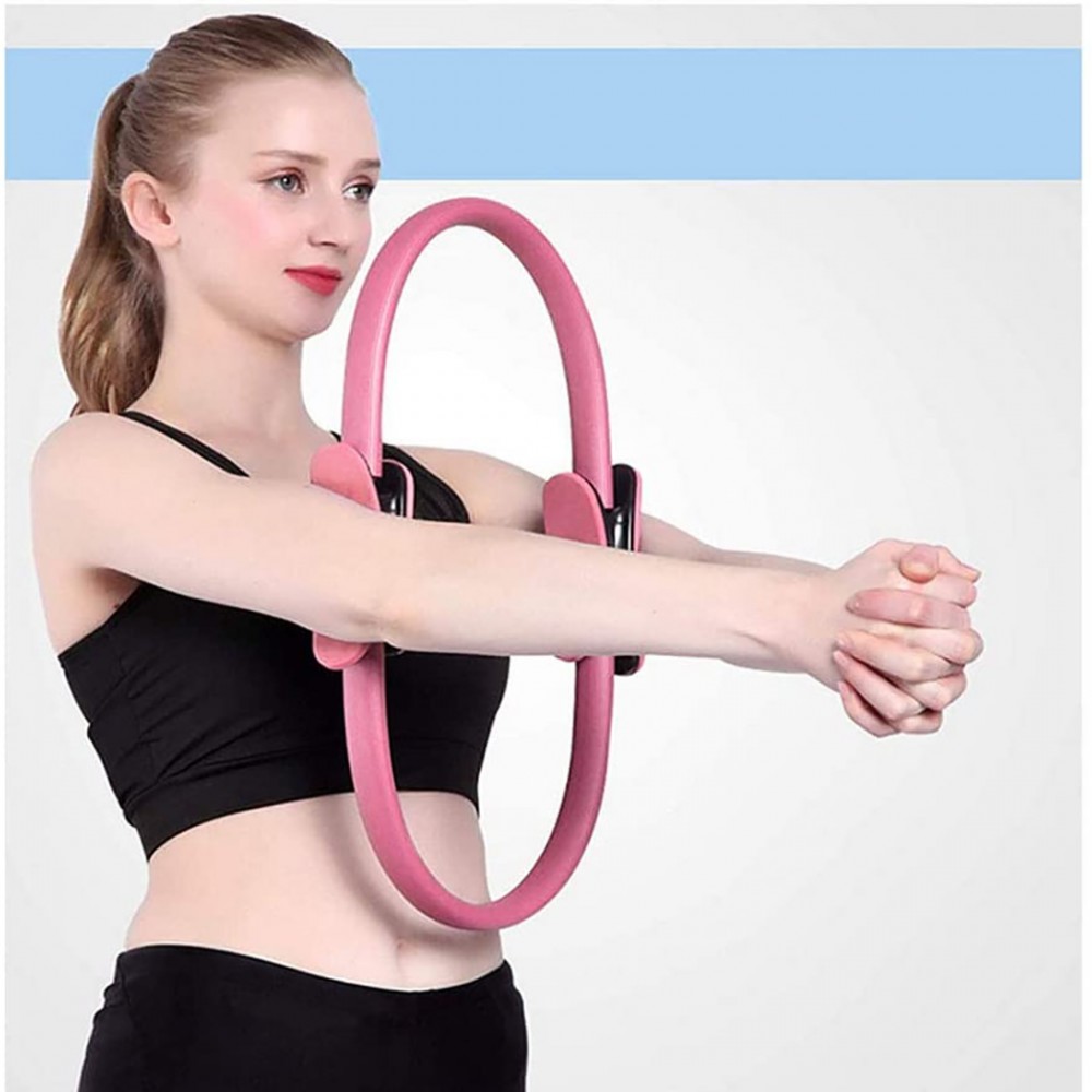 Idoneità Resistenza Cerchio Dell'anello per Donne Yoga Pilates Fitness Esercizio 