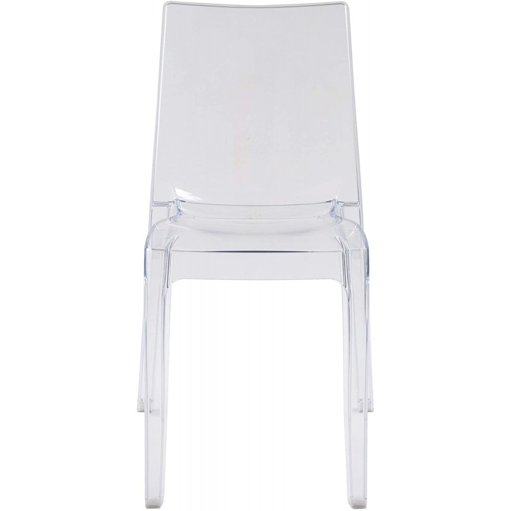 Set 4 pz Sedia CRYSTAL LIGHT Design Trasparente...