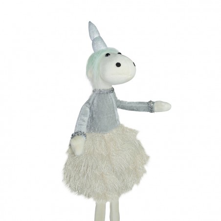 Unicorno decorativo in stoffa idea regalo art. 234049 alto 50 cm pasqua