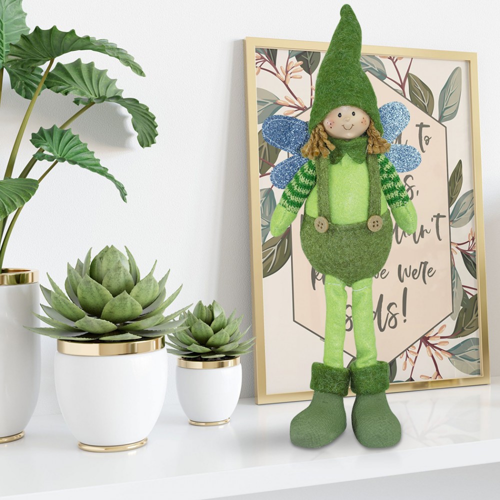 Fatina decorativa in stoffa idea regalo art....