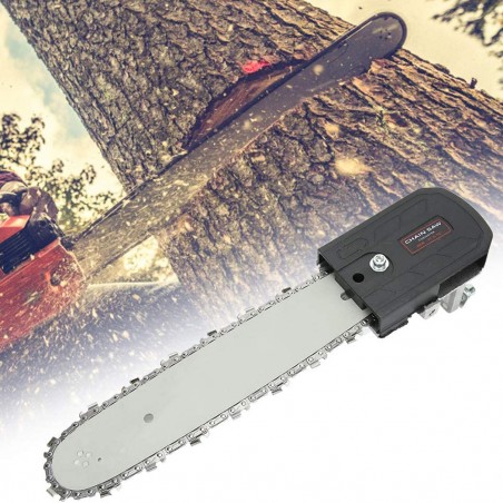 Kit Convertitore smerigliatrice angolare a motosega 185888 lama e ricambi da 12"