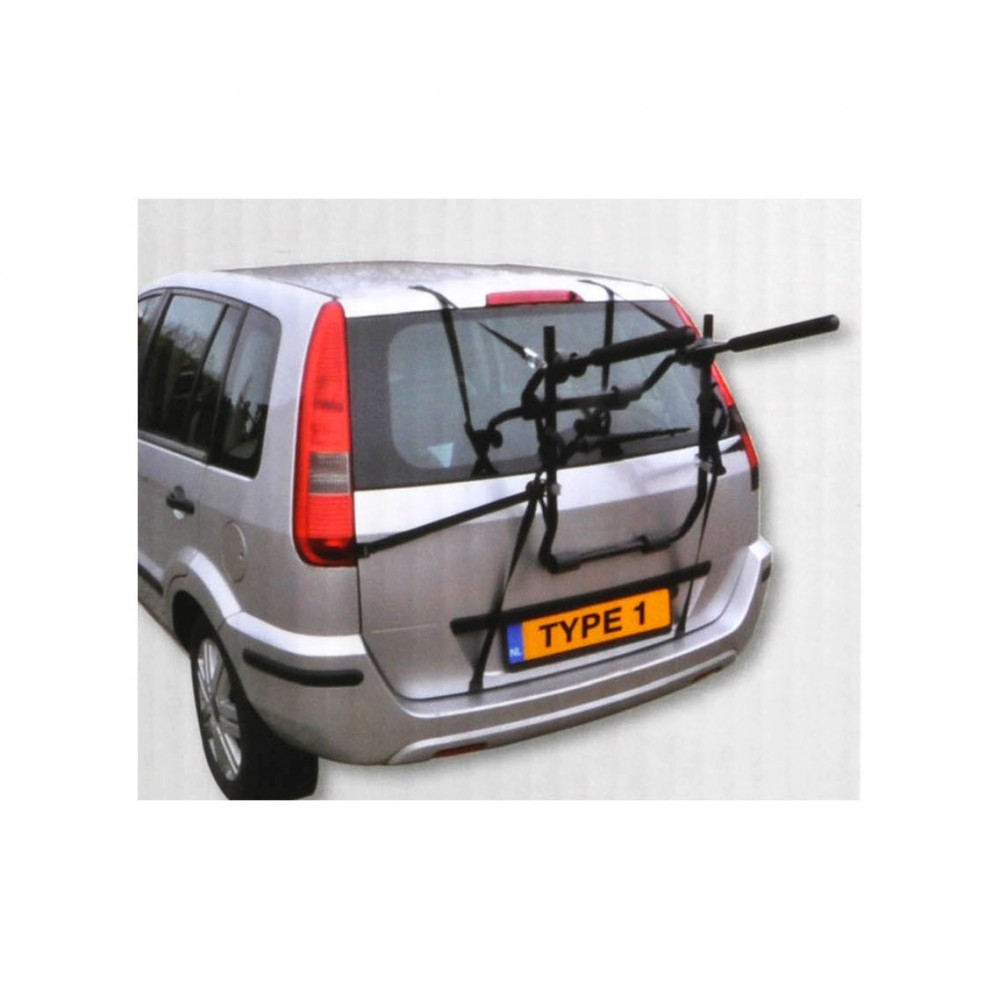 Portabicicletta da auto supporto per trasporto max 2 bici portata da 30 kg per portabagagli di facile installazione