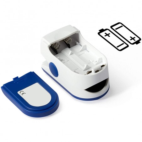 Saturimetro pulsossimetro da dito SMH01 Ossimetro SpO2 battito polso schermo led