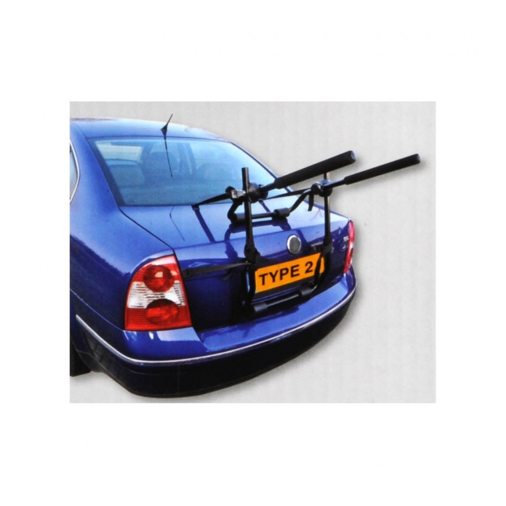 Portabicicletta da auto supporto per trasporto max 2 bici portata da 30 kg per portabagagli di facile installazione