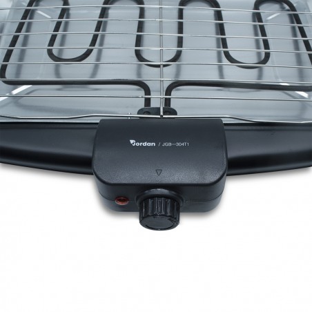 Barbecue da tavolo elettrico JORDAN griglia acciaio JGB304T1 max 2200W 47x28cm