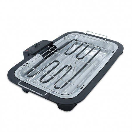 Barbecue da tavolo elettrico JORDAN griglia in acciaio JGB301G 2200W 37x21 cm