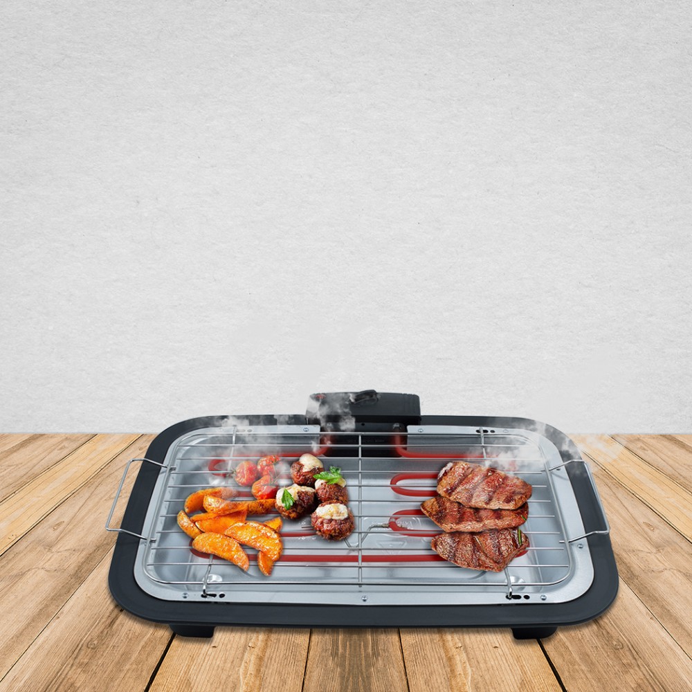 Barbecue da tavolo elettrico JORDAN griglia in...