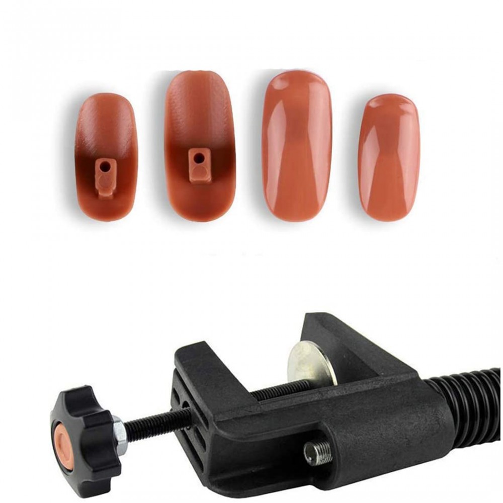 Mano finta snodabile per pratica nail art...