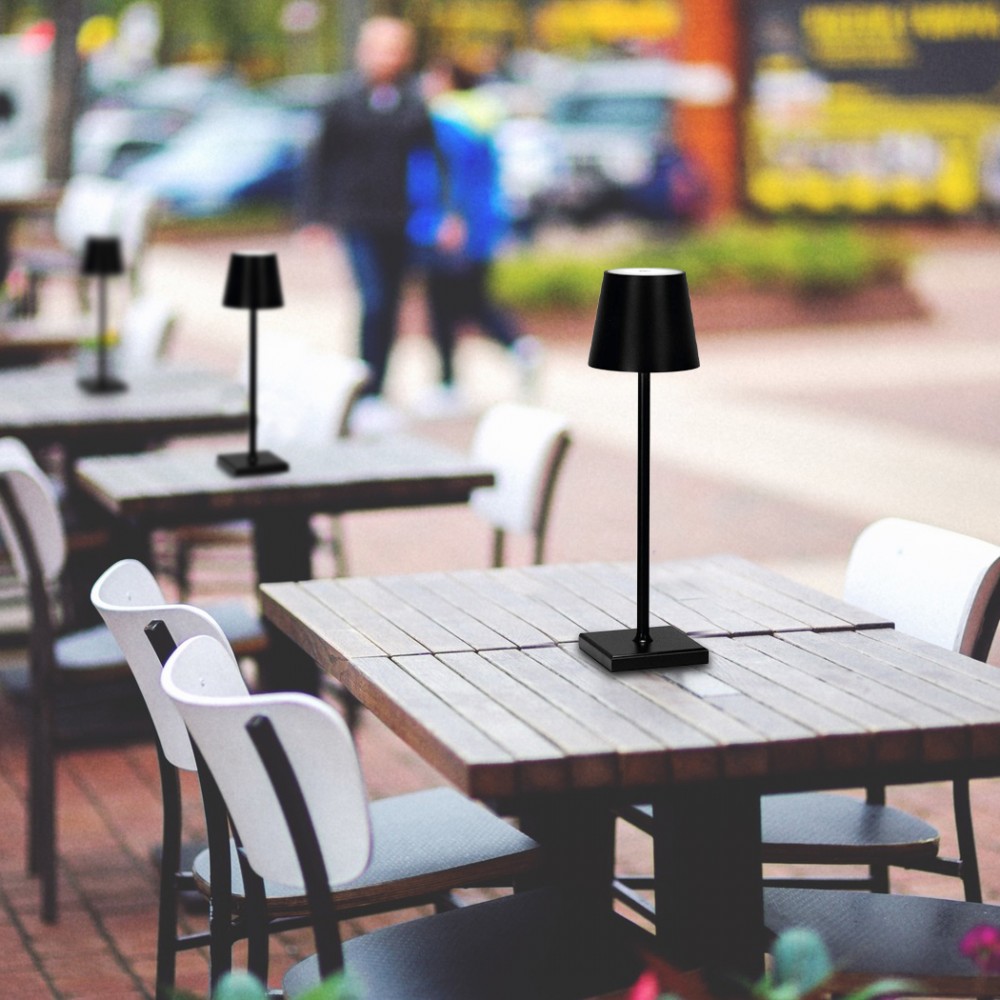 Lampada tavolo a led ricaricabile USB con...