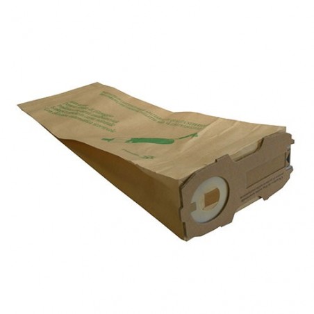 Sacchetti per filtro in carta multistrato compatibili folletto vk 120/121/122 sacco con chiusura scorrevole