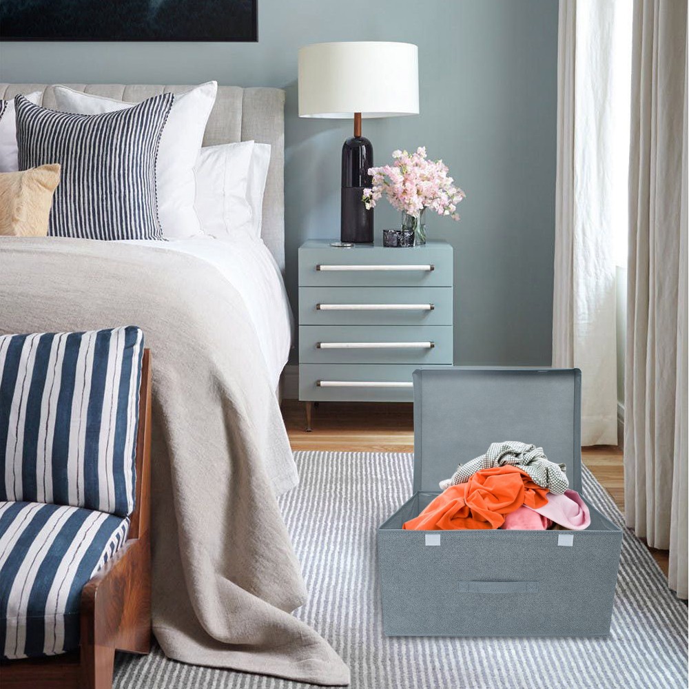 Contenitore salvaspazio GRIGIO sottoletto...