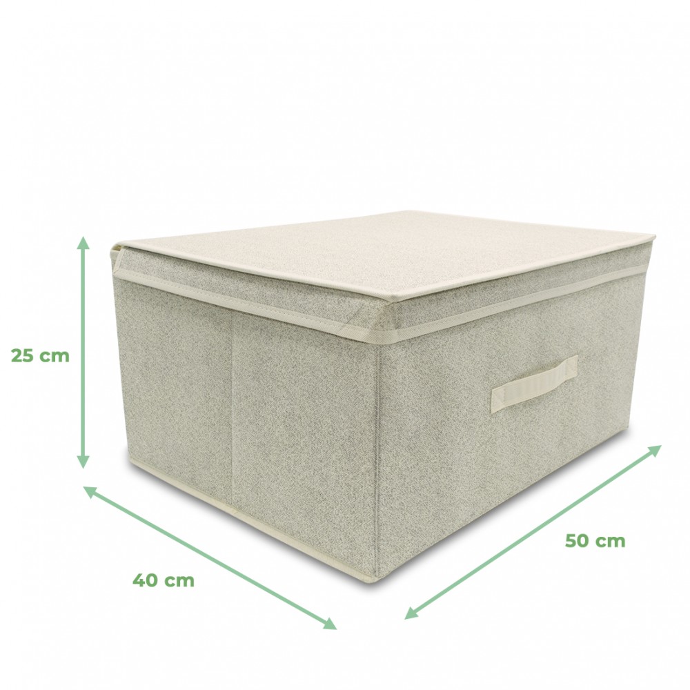 Contenitore salvaspazio BEIGE sottoletto 745017...