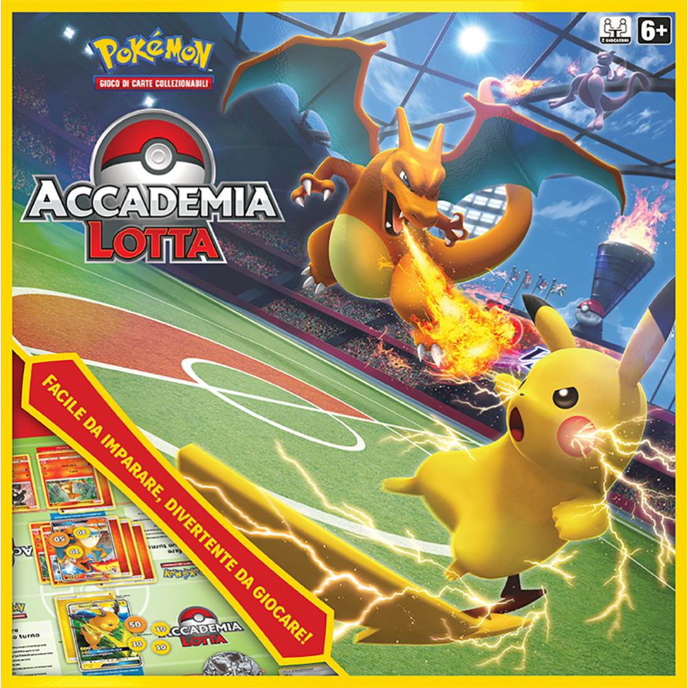 Pokemon Accademia Lotta art. 601187 gioco carte collezionabili edizione Speciale