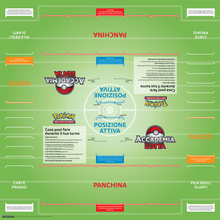 Pokemon Accademia Lotta art. 601187 gioco carte collezionabili edizione Speciale