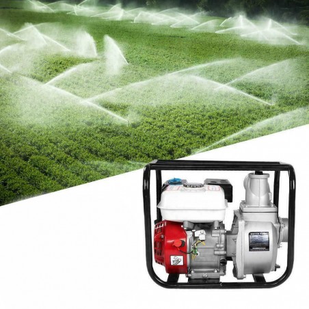 Motopompa a scoppio WP30X a benzina 3" autoadescante 6,5 HP 31 mt 4 TEMPI 60m3/h