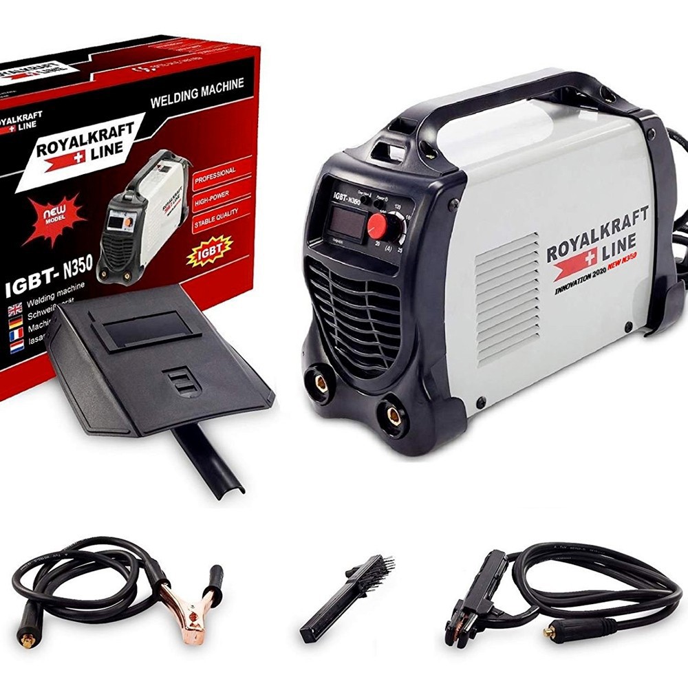 Saldatrice IGBTN350 Inverter 300A ROYAL KRAFT...