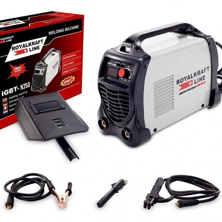 Saldatrice IGBTN350 Inverter 300A ROYAL KRAFT amperometro digitale e maniglia