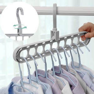 Set 2 Grucce organizzatore appendiabiti salvaspazio Magic Clothes Hanger Storage