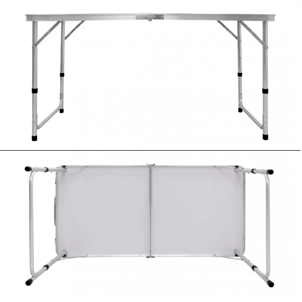 Set tavolo e 4 sgabelli pieghevoli pic nic...