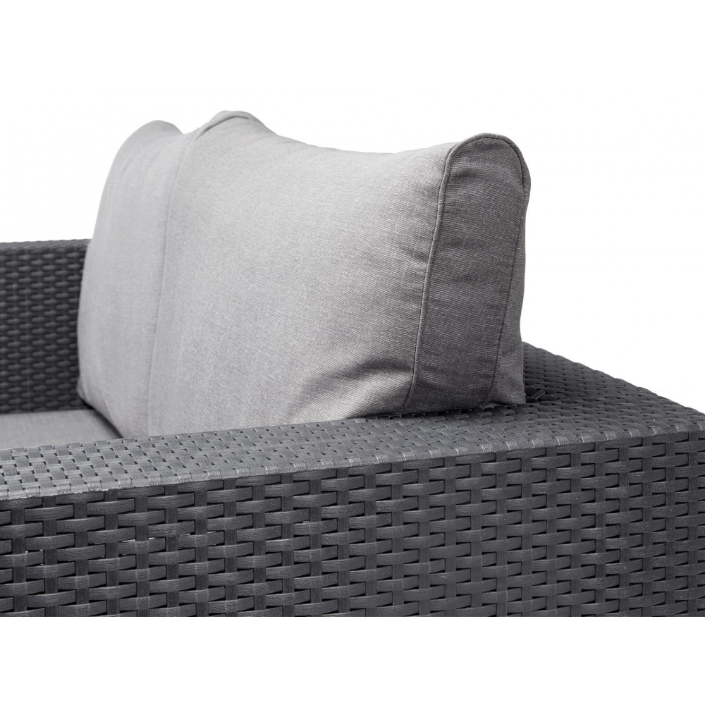 Salotto resina da giardino SALTA SOFA' con...