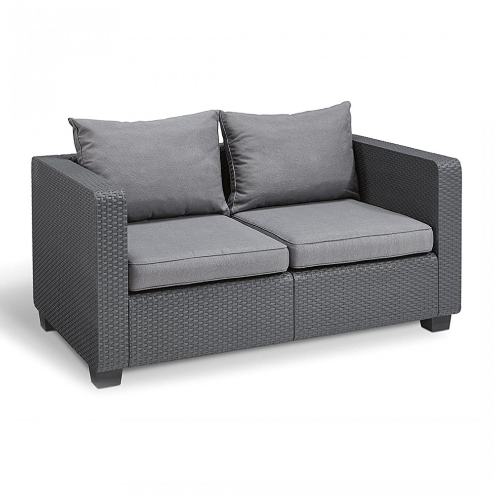 Salotto resina da giardino SALTA SOFA' con...
