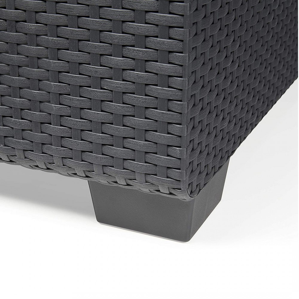 Salotto resina da giardino SALTA SOFA' con...