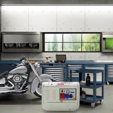 Generatore di corrente a benzina 2,3 KW 196CC a 4 tempi con monofase trifase 12V