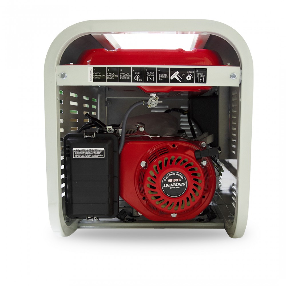 Generatore di corrente a benzina 2,3 KW 196CC a...