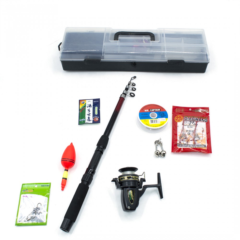 Kit da Pesca in Valigetta con Canna Estensibile e Mulinello Inclusi Ami Galleggianti Kit Esca per Pesca Canna da Pesca Spot e Tempo Libero Passione Mediawave Store Kit da Pesca in Valigetta con Canna Estensibile e Mulinello Inclusi Ami Galleggianti Kit Esca per Pesca Canna da Pesca Spot e Tempo Libero Passione Mediawave Store