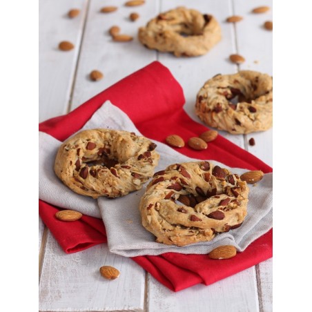 Taralli Napoletani Sugna e Pepe da 4Kg EXTRA MANDORLATO ricetta classica