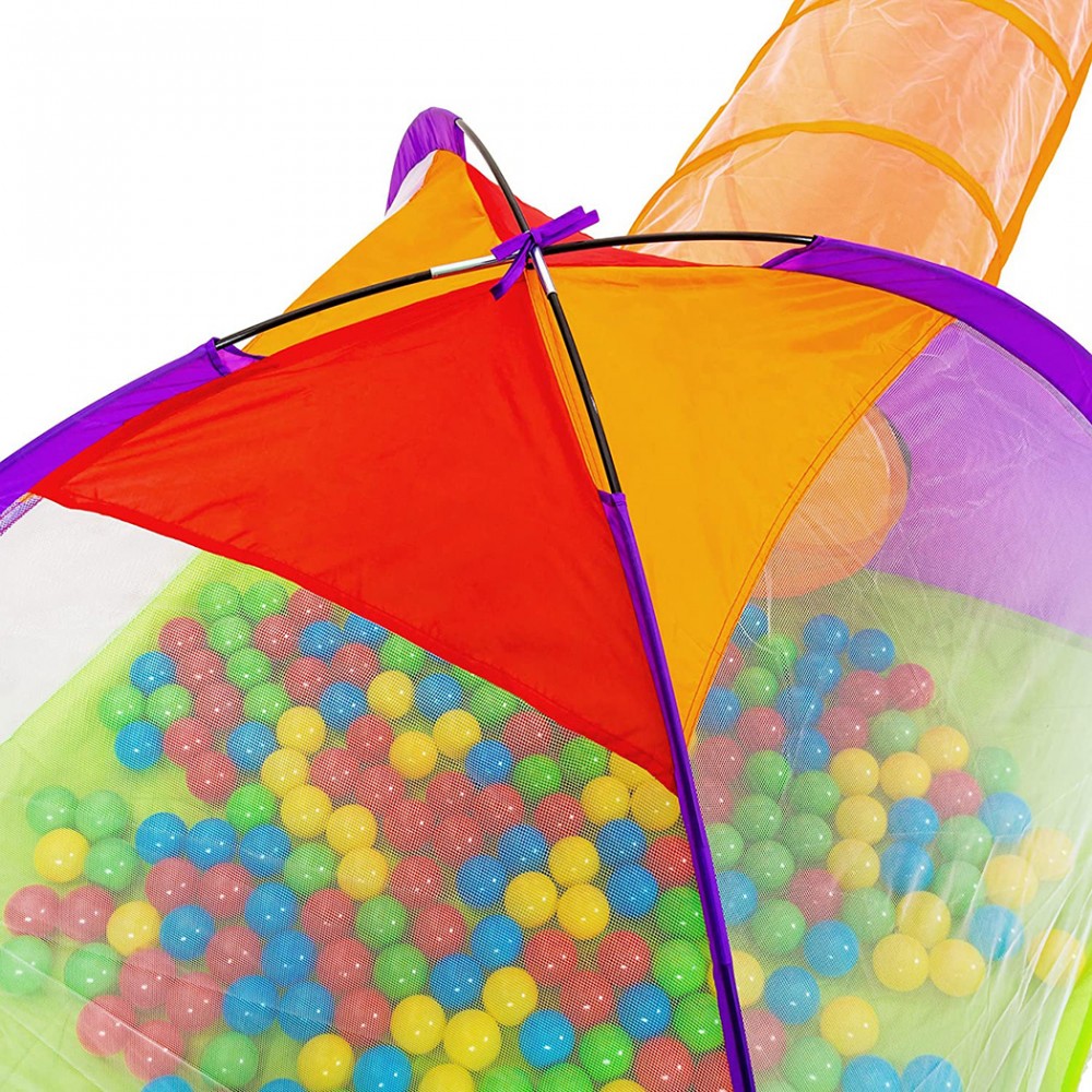 200 palline KIDUKU® Tenda Igloo per bambini con tunnel borsa Tenda da gioco 