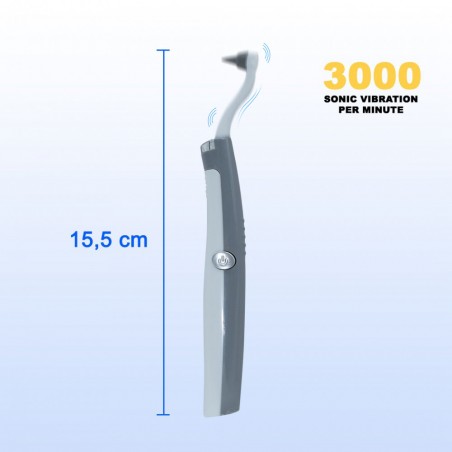 Sonic PLC Sistema per la pulizia e igiene dentale art. 186106 con due testine