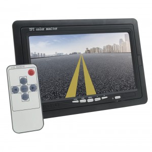 Monitor LCD 7 Pollici 2 ingressi RCA DVD sorveglianza...