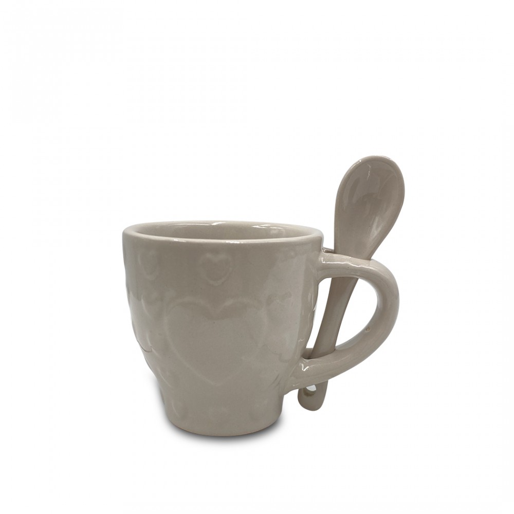 Servizio Caffè Linea Felicia 100049 Pois Cuori...