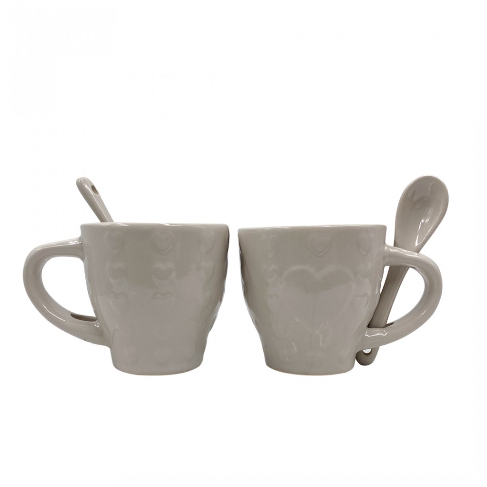 Servizio Caffè Linea Felicia 100049 Pois Cuori...