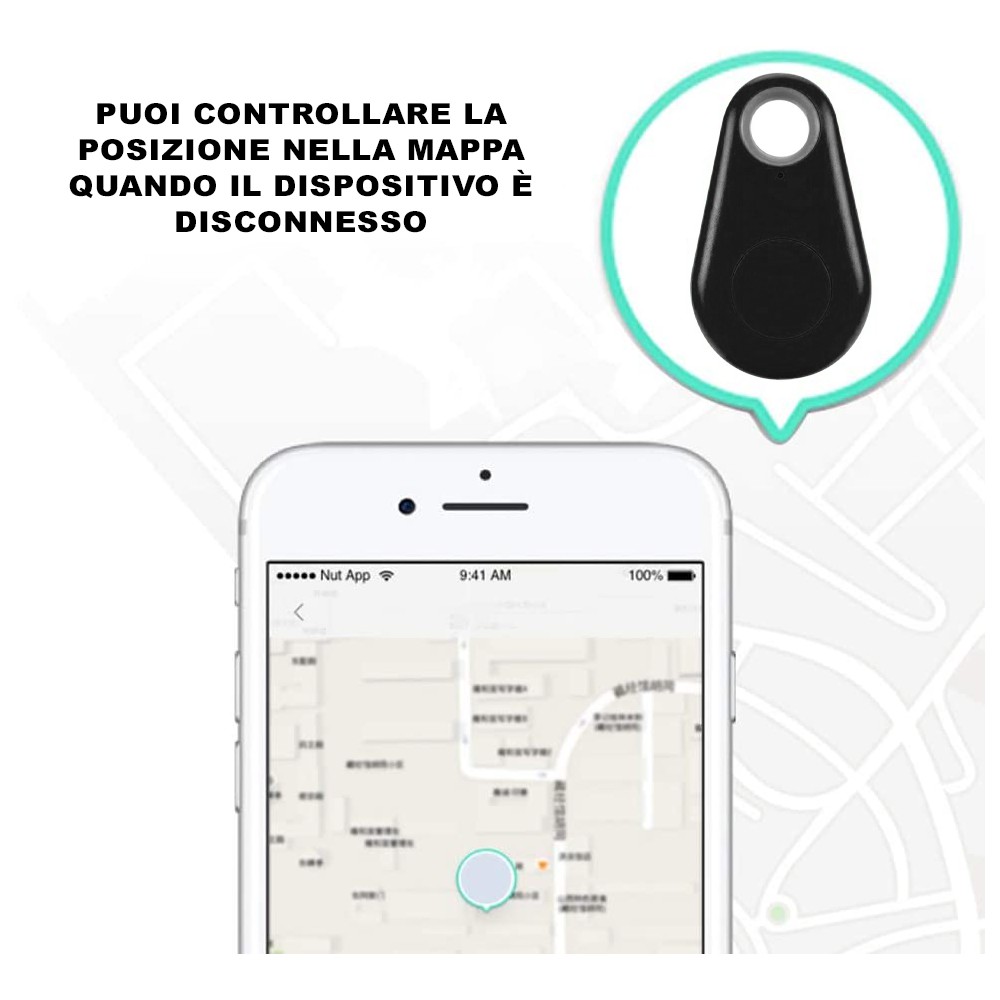 Localizzatore GPS per Smartphone Antilost...