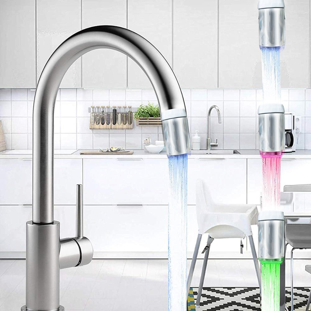 Filtro rubinetto dell'acqua a LED Light...