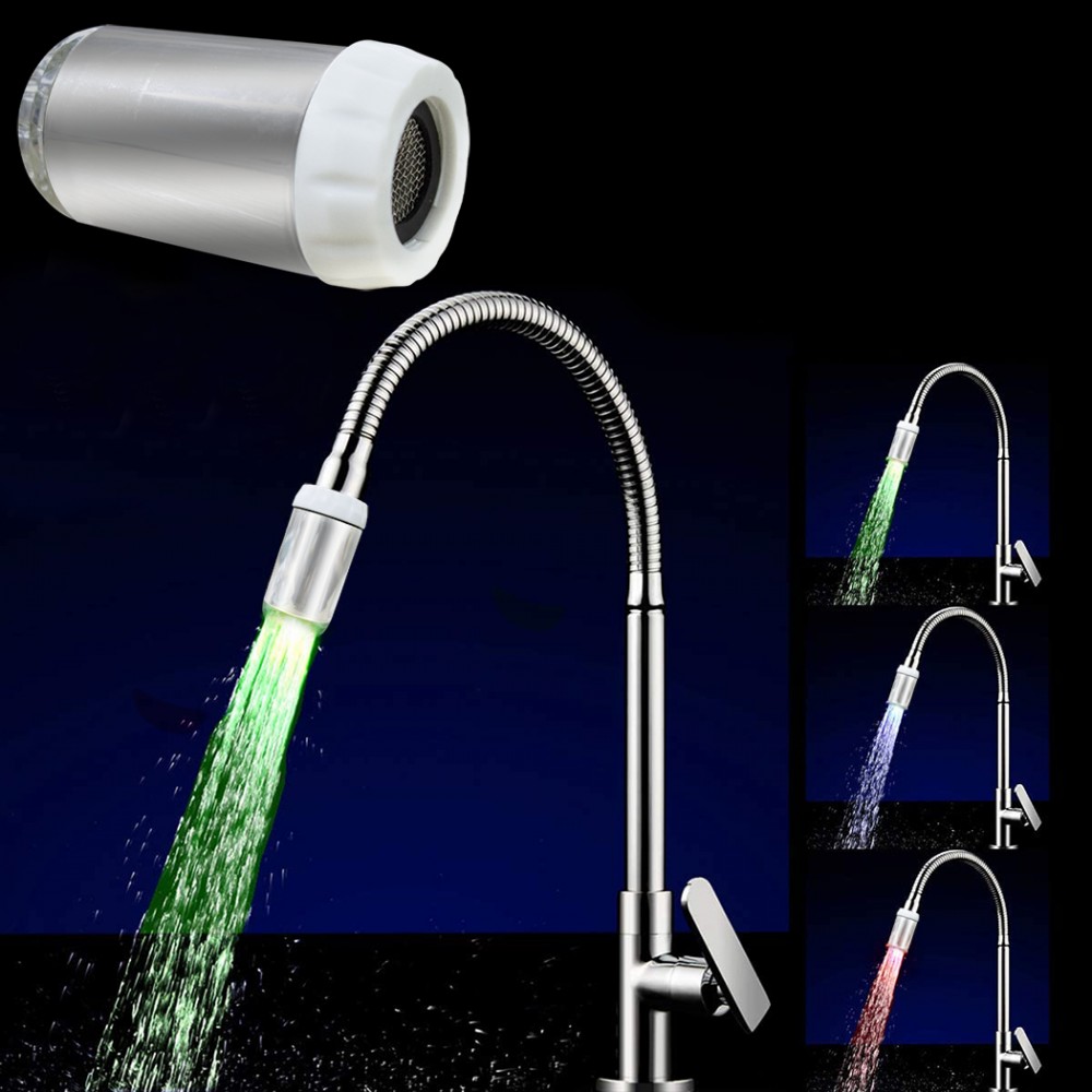 Filtro rubinetto dell'acqua a LED Light...