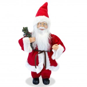 Babbo Natale Vestito Rosso art. 144188 Addobbo Natalizio...