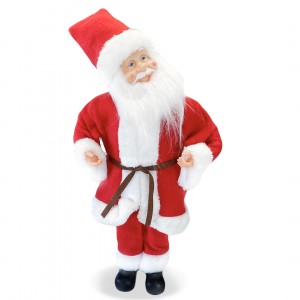 Babbo Natale Rosso art. 144196 45H cm Meccanismo a...